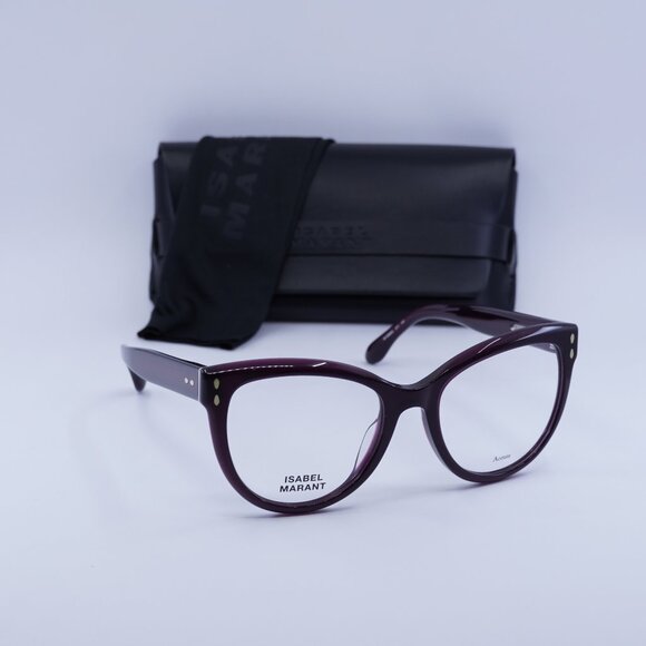 Final Price! Isabel Marant IM 0089/G 0T7 Plum Eyeglasses 53mm - Picture 1 of 11